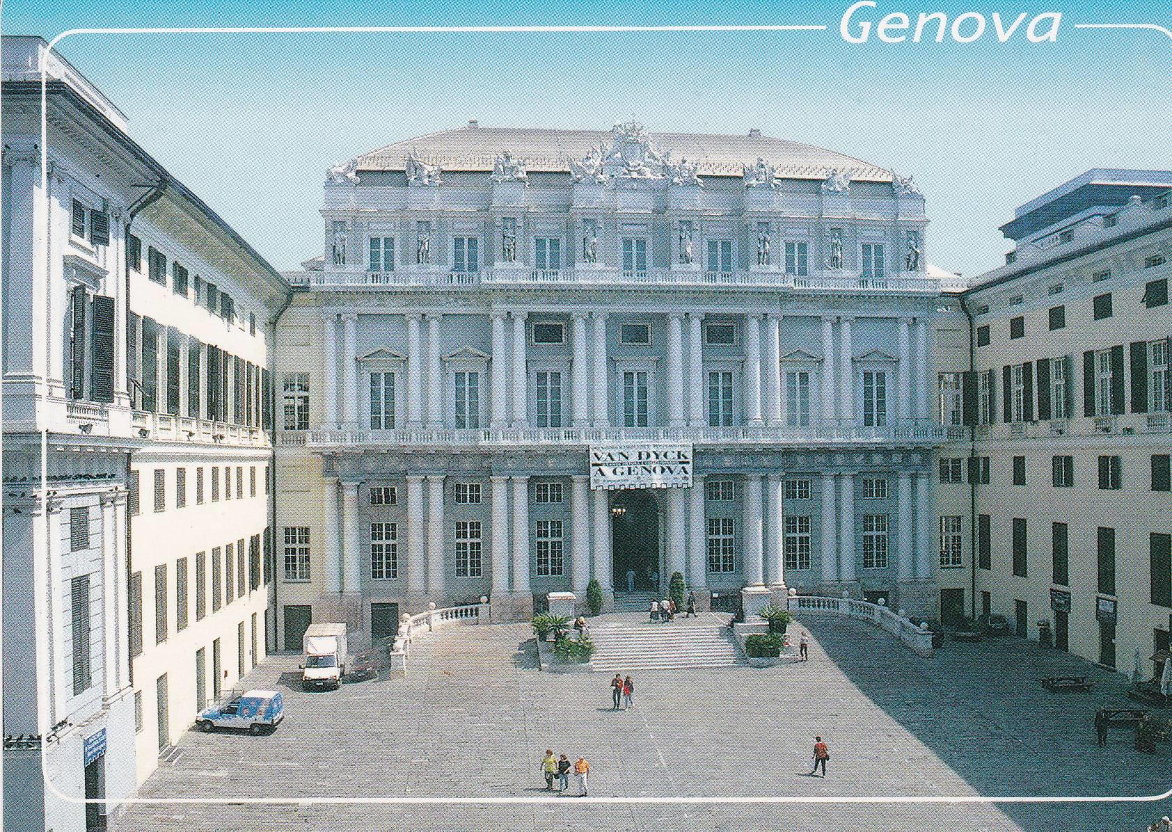 POSTAL B8774: GENOVA: PALACIO DUCAL