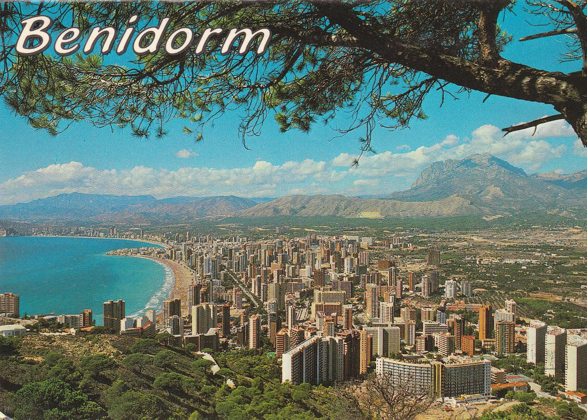 POSTAL B8786: VALENCIA: BENIDORM