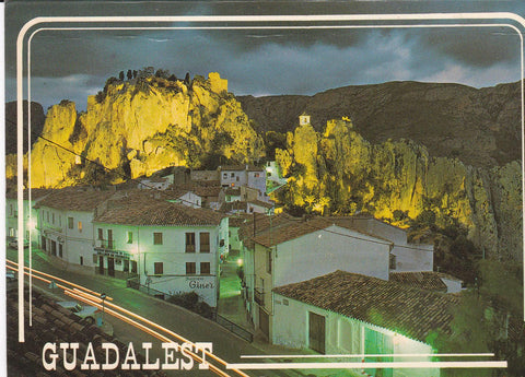POSTAL B8788: ALICANTE: CASTILLO DE GUADALEST