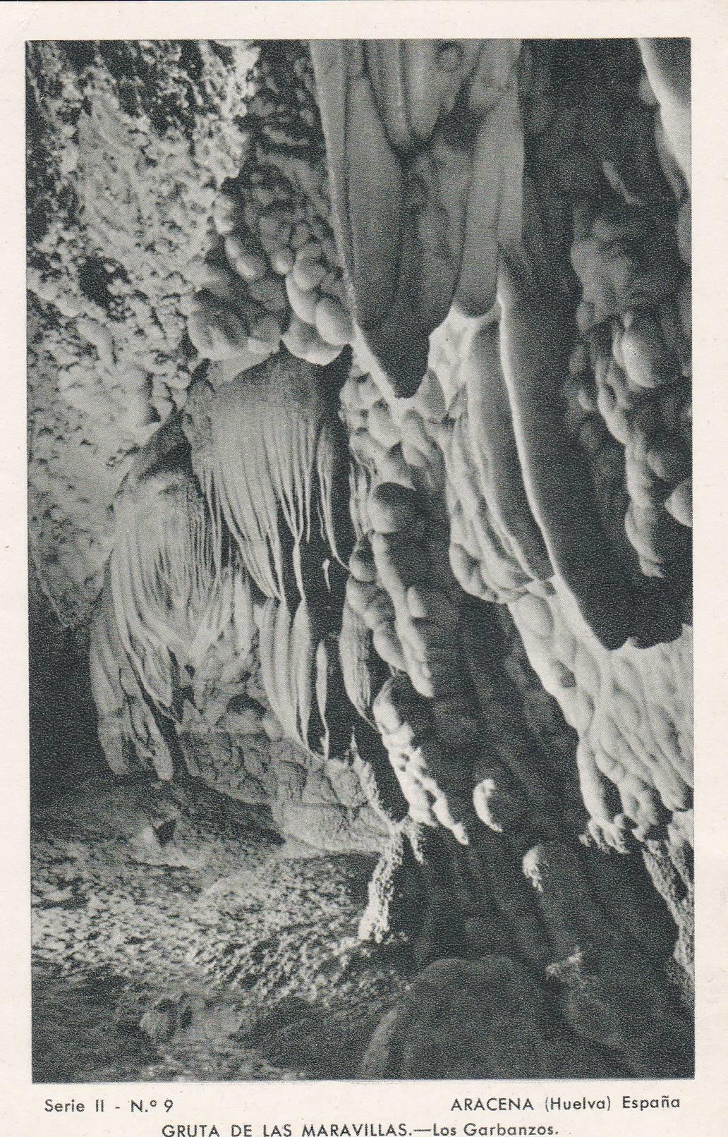 POSTAL B8792: HUELVA: ARACENA. GRUTA DE LAS MARAVILLAS