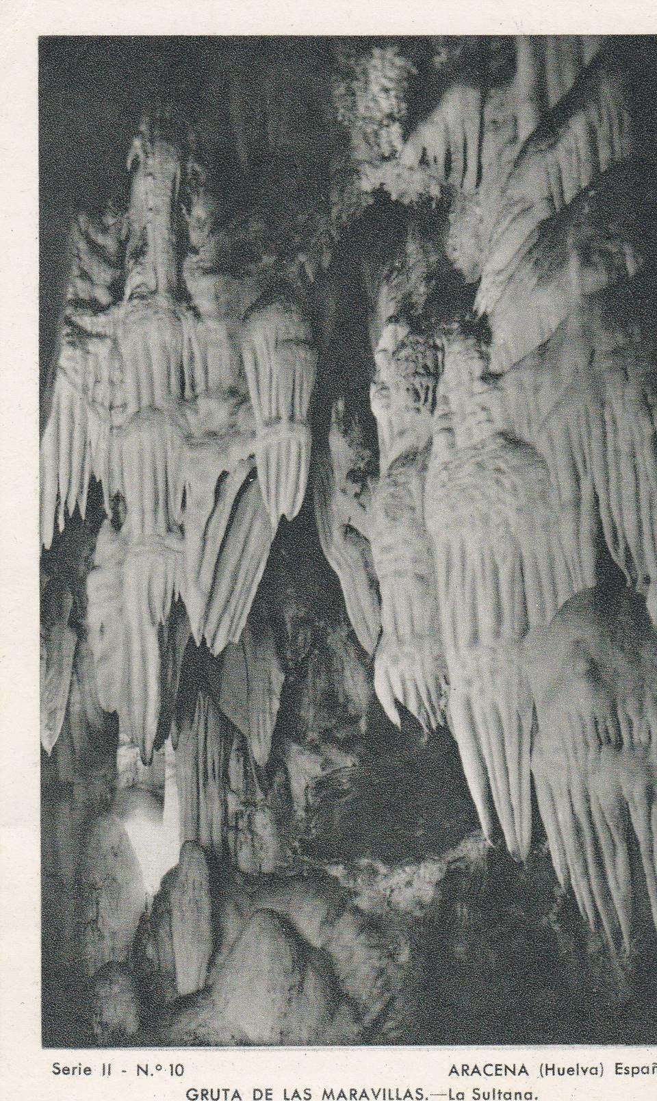 POSTAL B8793: HUELVA: ARACENA. GRUTA DE LAS MARAVILLAS