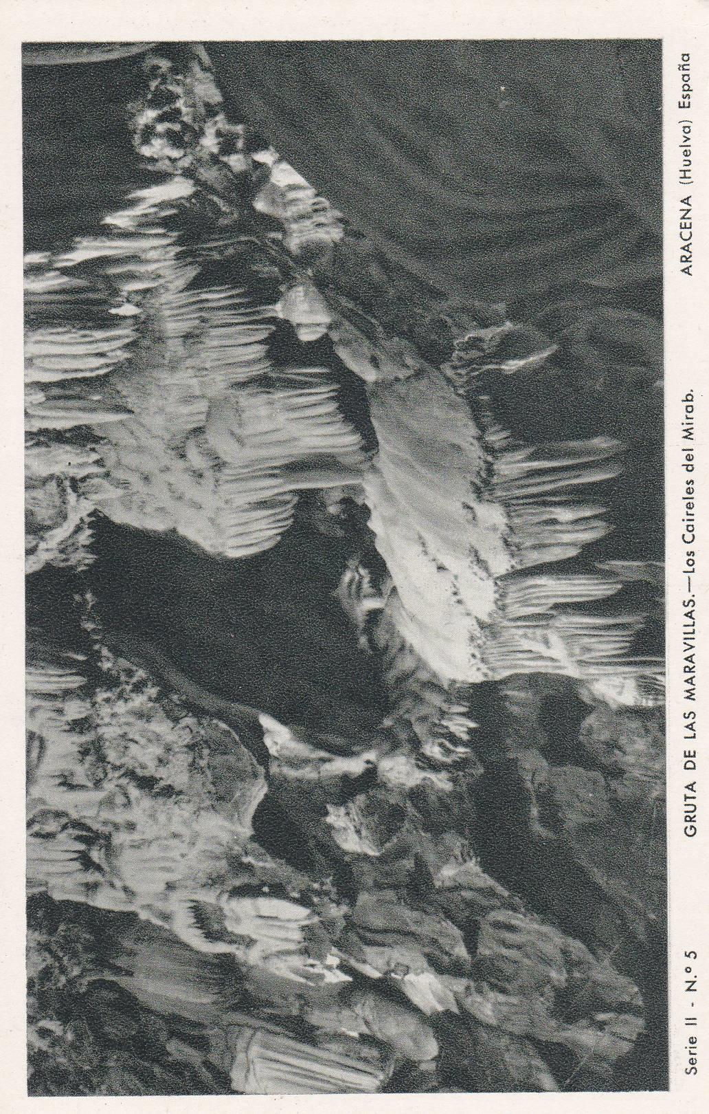 POSTAL B8796: HUELVA: ARACENA. GRUTA DE LAS MARAVILLAS