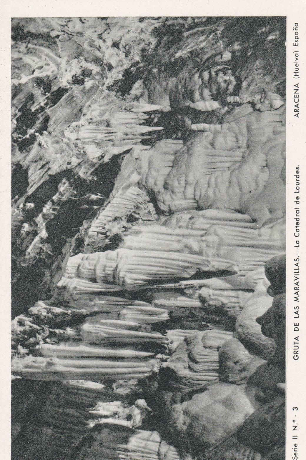 POSTAL B8798: HUELVA: ARACENA. GRUTA DE LAS MARAVILLAS