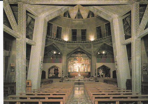 POSTAL B8809: NAZARET: IGLESIA DE LA ANUNCIACION