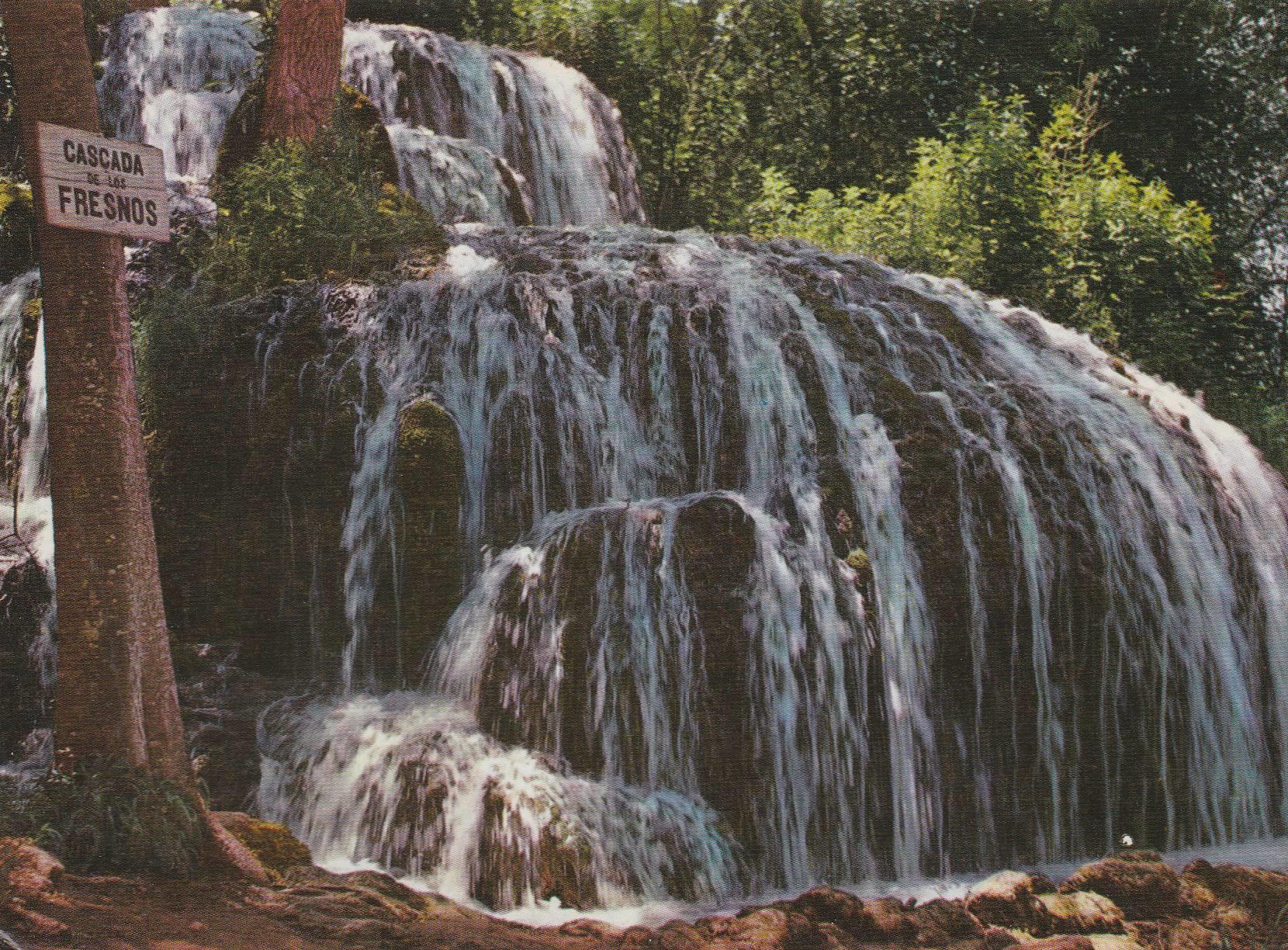 POSTAL B8818: ZARAGOZA: MONASTERIO DE PIEDRA. CASCADA