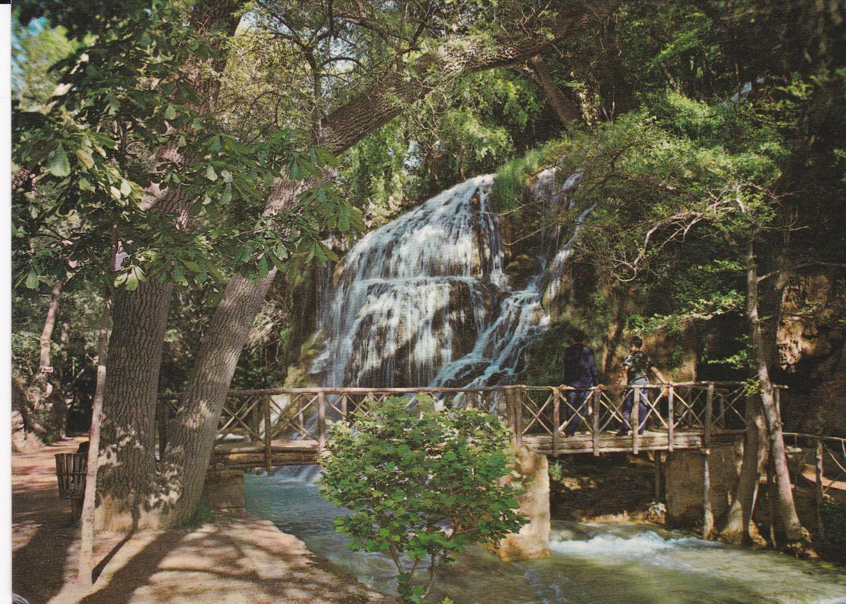 POSTAL B8819: ZARAGOZA: MONASTERIO DE PIEDRA. CASCADA