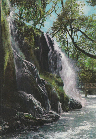 POSTAL B8820: ZARAGOZA: MONASTERIO DE PIEDRA. CASCADA