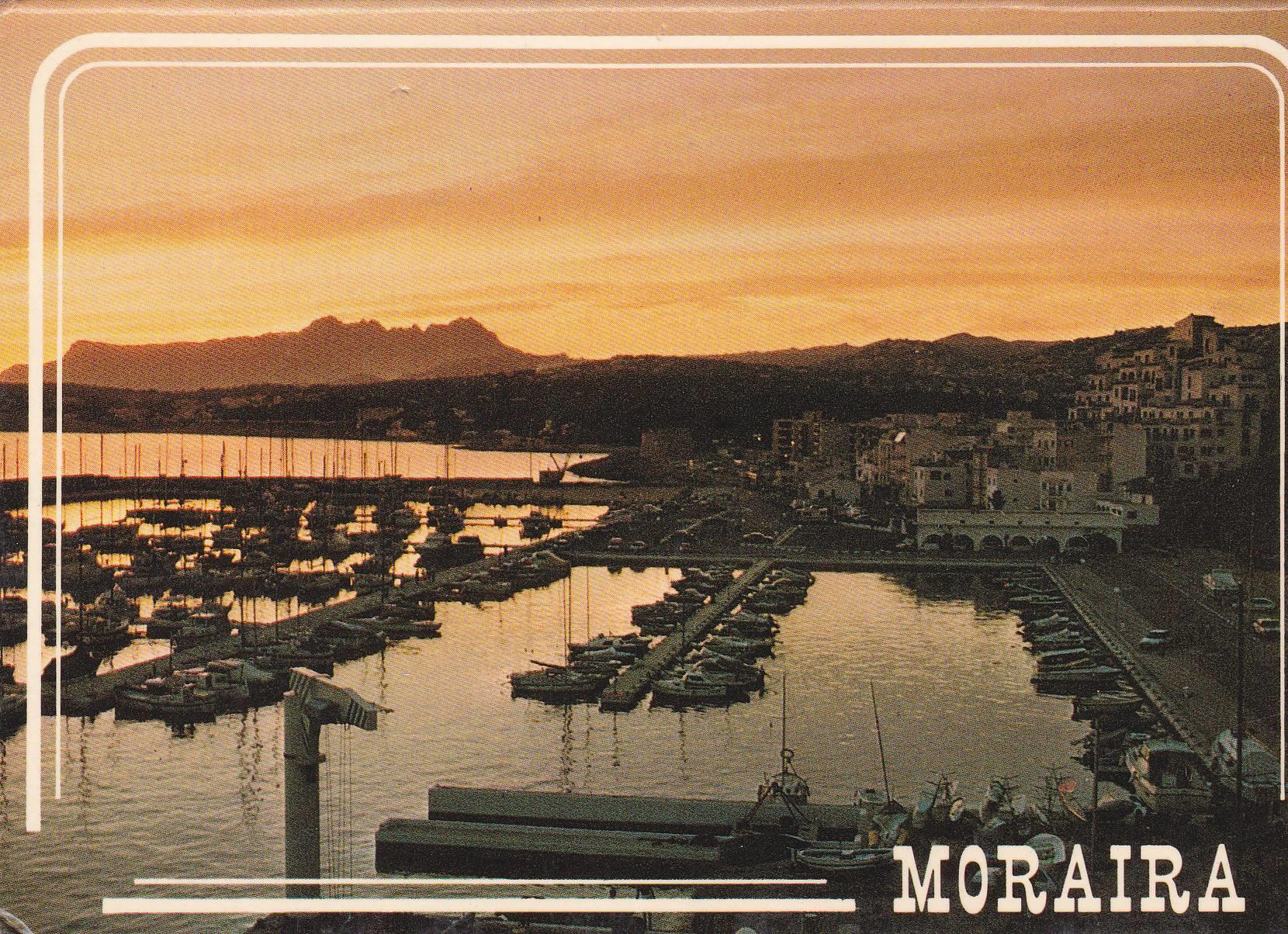 POSTAL B8825: ALICANTE: MORAIRA