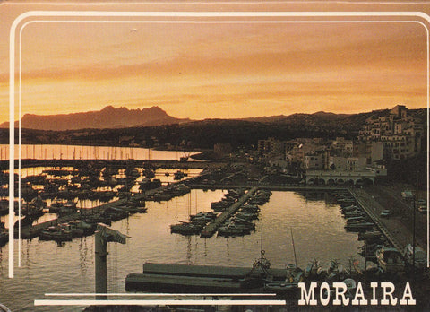POSTAL B8825: ALICANTE: MORAIRA
