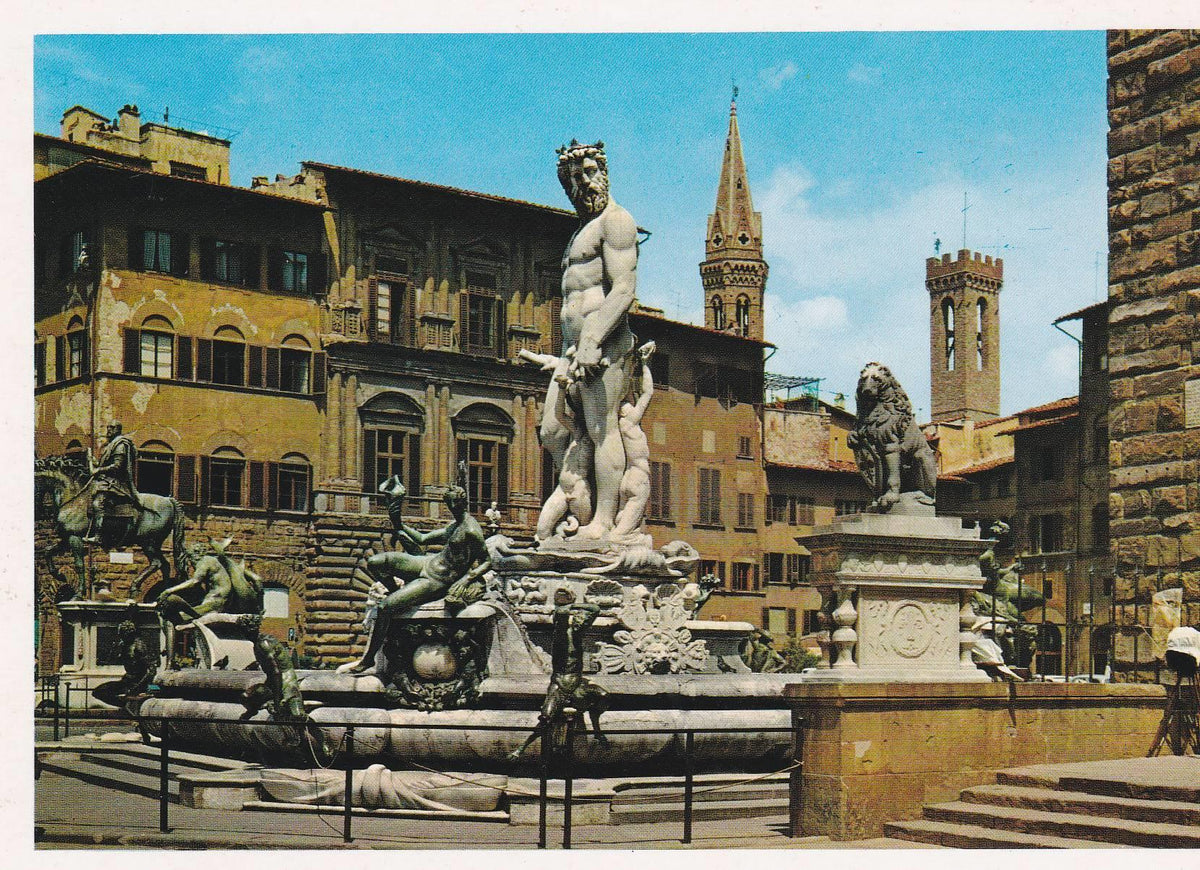 POSTAL B8836: FIRENZE: PLAZA DE LA SIGNORIA