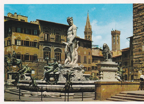 POSTAL B8836: FIRENZE: PLAZA DE LA SIGNORIA