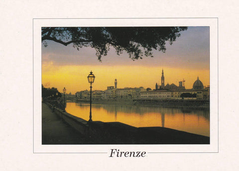 POSTAL B8838: FIRENZE: VEDUTA DELL ARNO