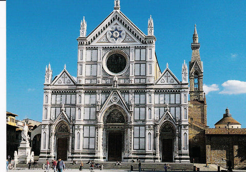 POSTAL B8839: FIRENZE: BASILICA DE LA SANTA CRUZ
