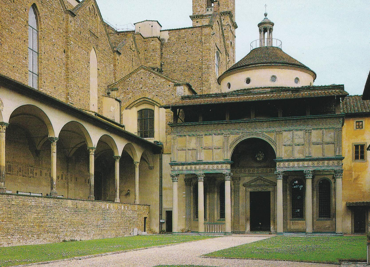 POSTAL B8840: FIRENZE: BASILICA DE LA SANTA CRUZ