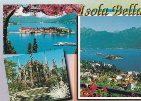 POSTAL B8846: ISOLA BELLA: LAGO MAGGIORE