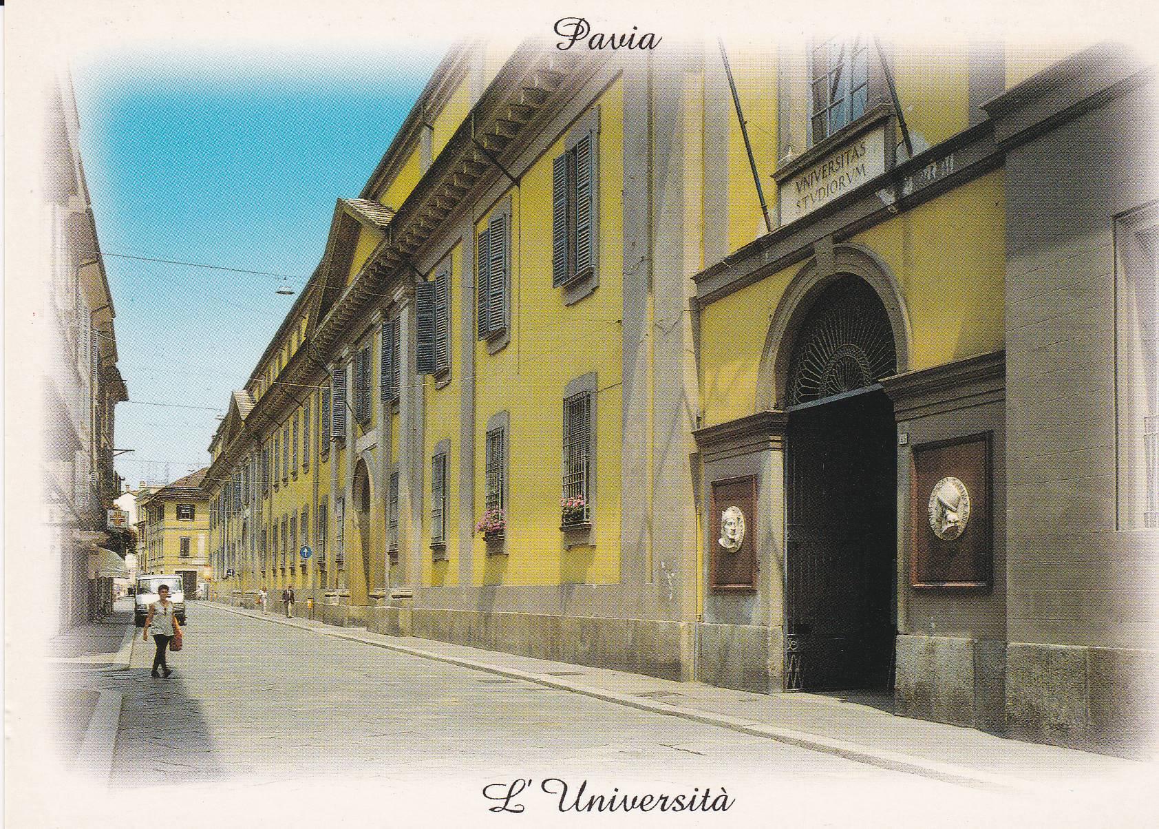 POSTAL B8855: PAVIA: UNIVERSIDAD