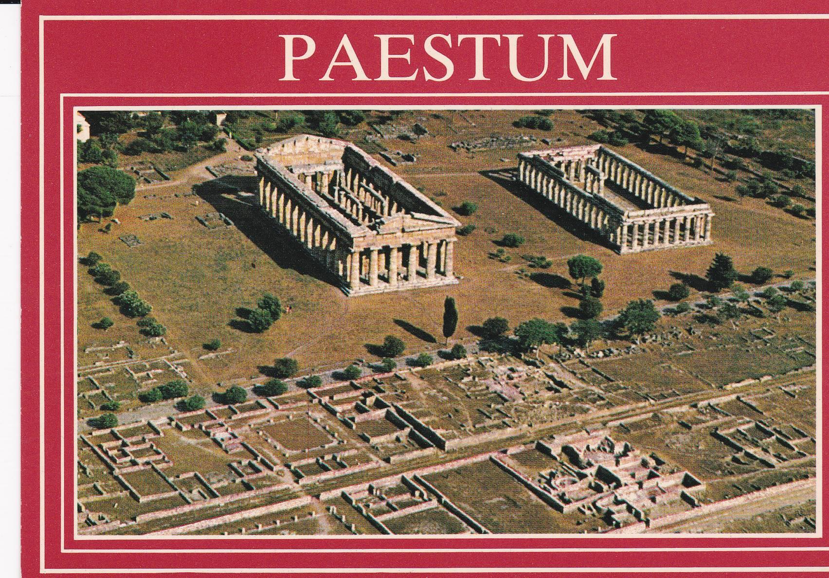 POSTAL B8859: PAESTUM: ZONA ARQUEOLOGICA