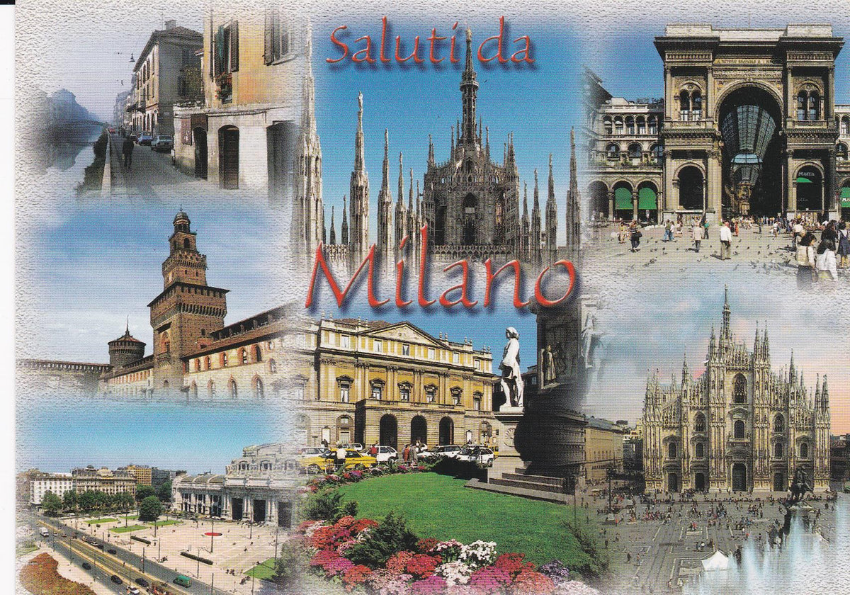 POSTAL B8865: MILAN: DIVERSOS ASPECTOS