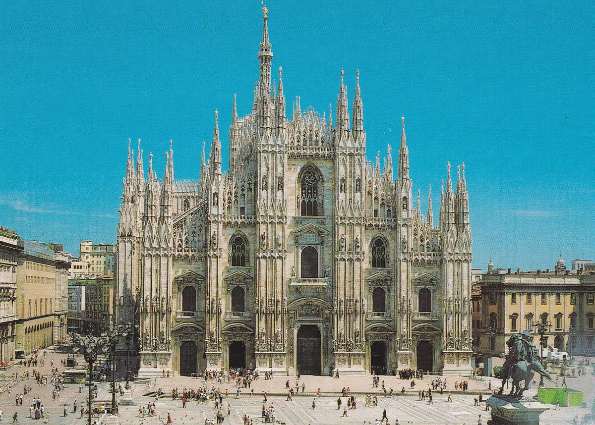 POSTAL B8867: MILAN: IL DUOMO