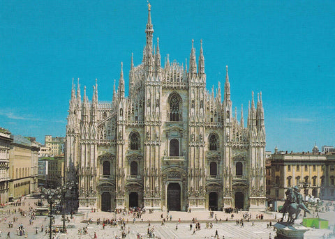 POSTAL B8867: MILAN: IL DUOMO