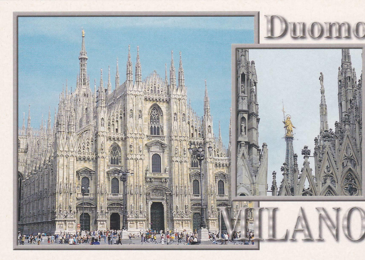 POSTAL B8868: MILAN: IL DUOMO