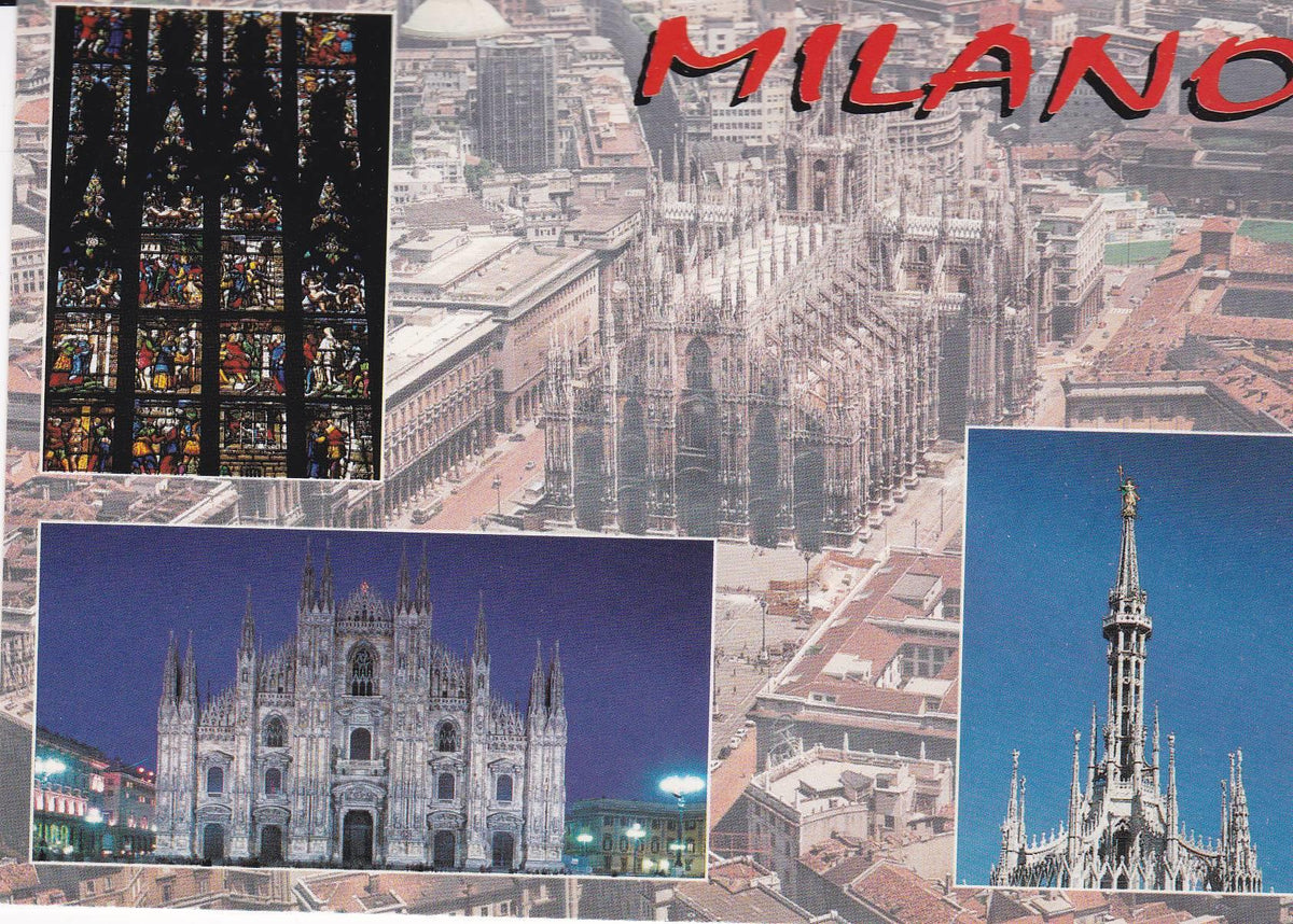 POSTAL B8871: MILAN: DIVERSOS ASPECTOS