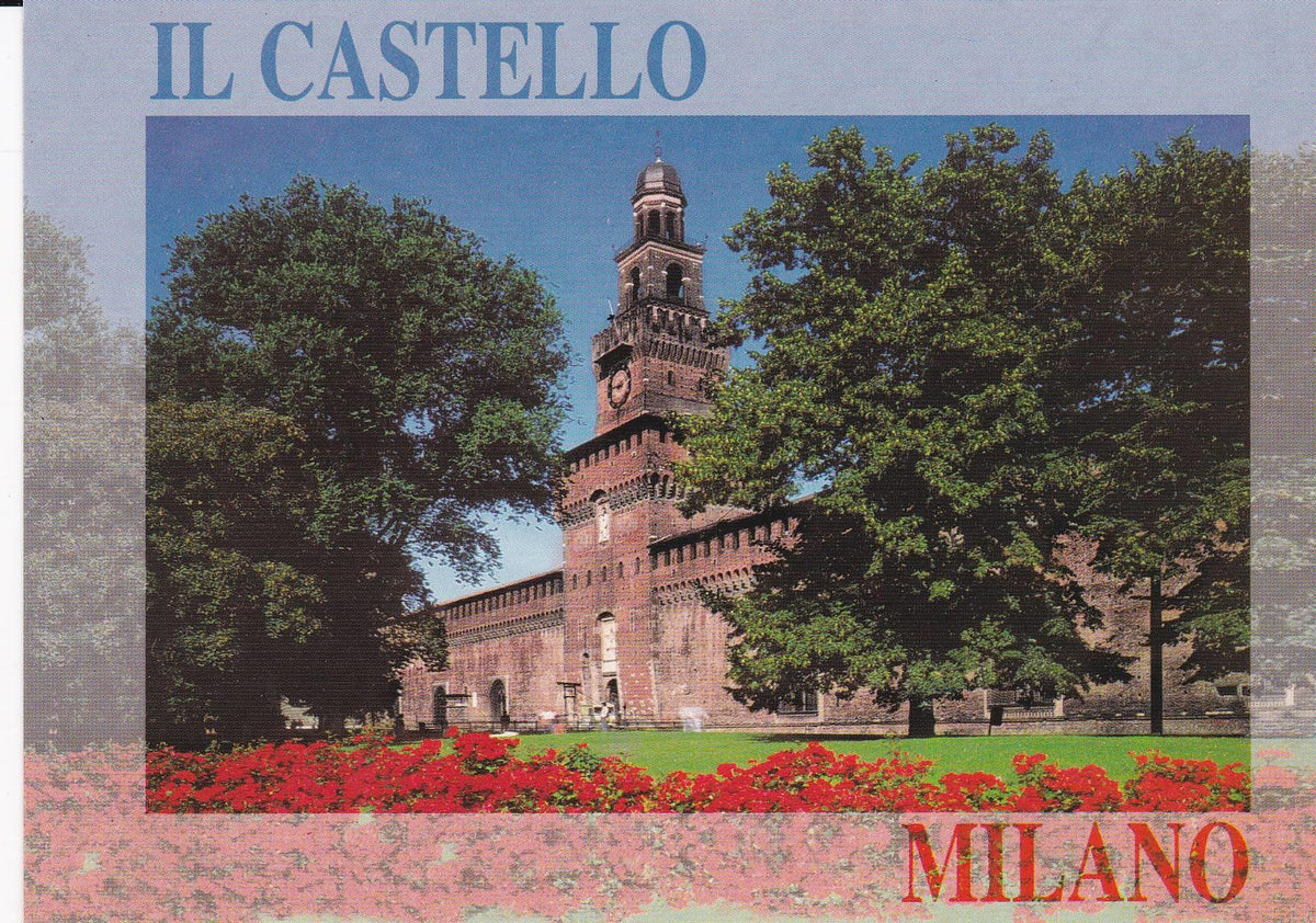 POSTAL B8873: MILAN: CASTILLO SFORZESCO