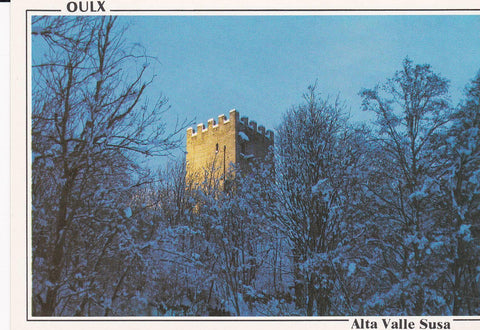 POSTAL B8875: VALLE DI SUSA: OULX
