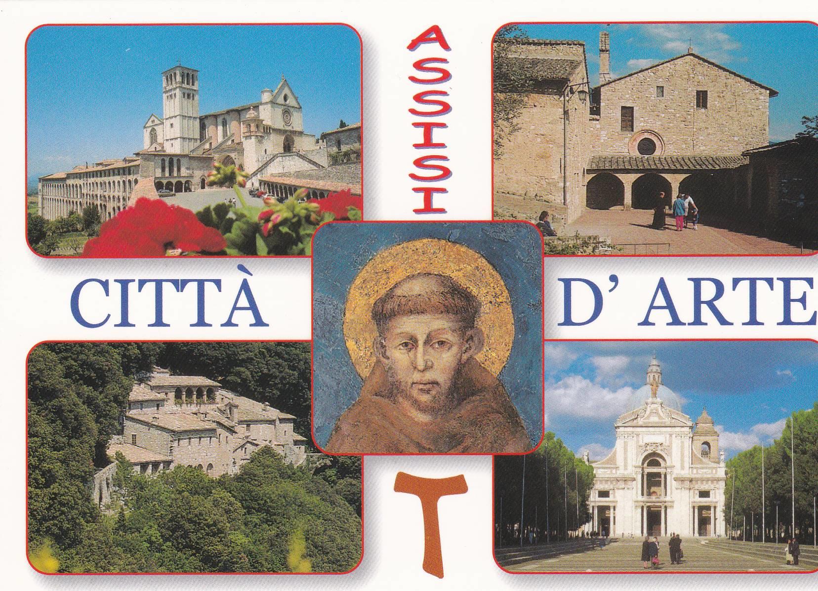 POSTAL B8878: ASSISI: DIVERSOS ASPECTOS