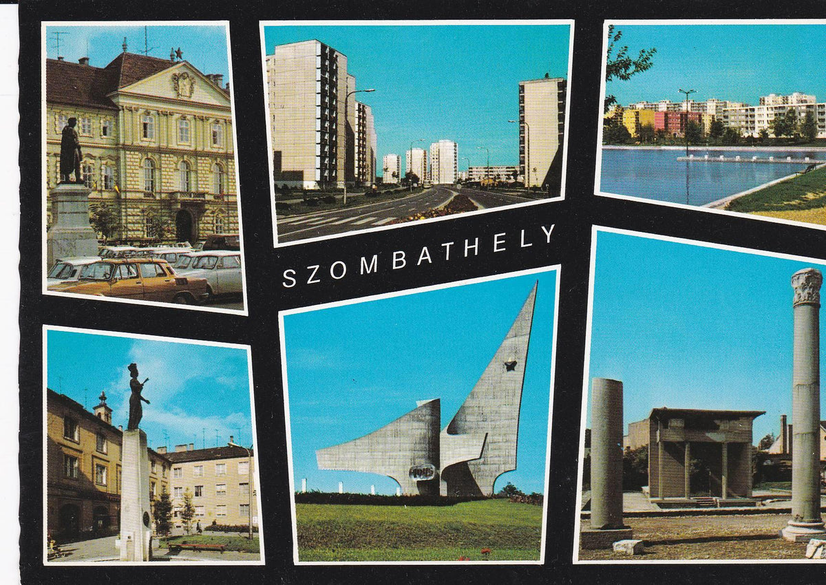 POSTAL B8889: BUDAPEST: SZOMBATHELY