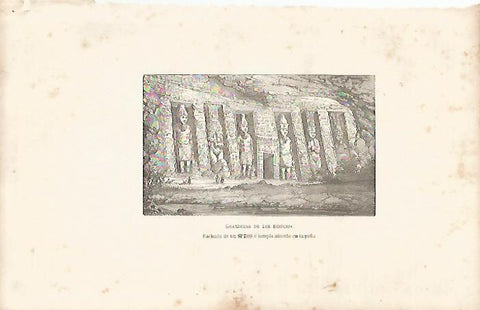 LAMINA 11568: Speos egipcio o templo abierto