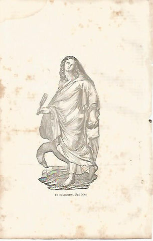 LAMINA 11575: El evangelista San Juan
