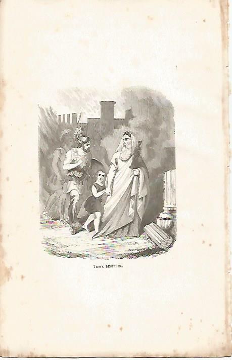 LAMINA 11586: Troya destruida
