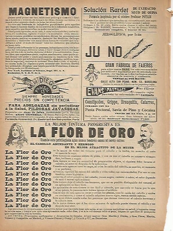 LAMINA 11603: Publicidad de La Flor de Oro