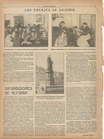 LAMINA 11610: Los encajes de Sajonia