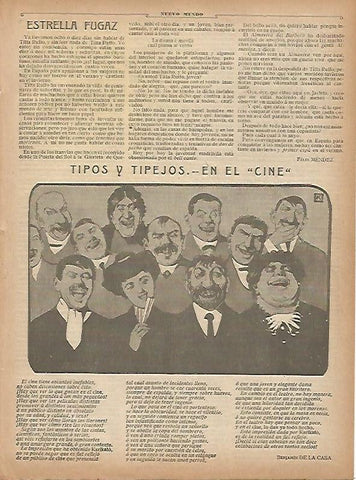 LAMINA 11611: Tipos y tipejos en el cine