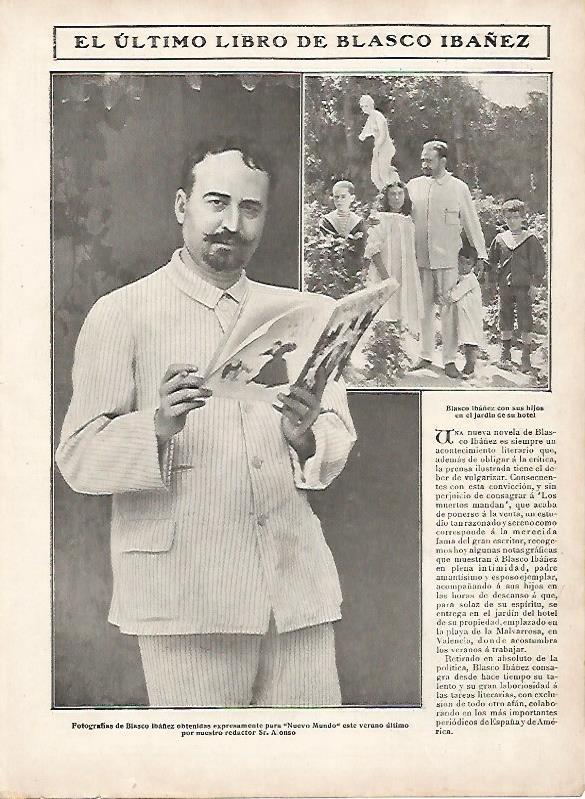 LAMINA 11614: El ultimo libro de Blasco Ibañez