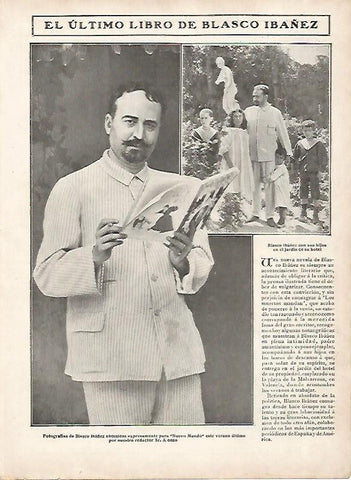 LAMINA 11614: El ultimo libro de Blasco Ibañez