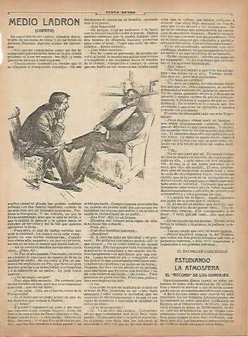 LAMINA 11637: Cuento Medio Ladron