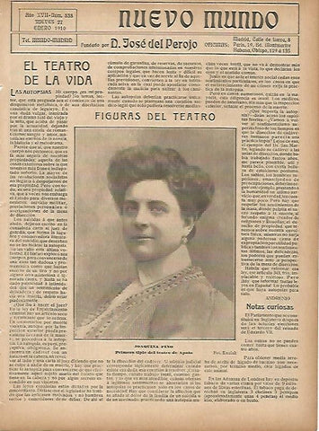 LAMINA 11644: Figuras del teatro Joaquina Pino