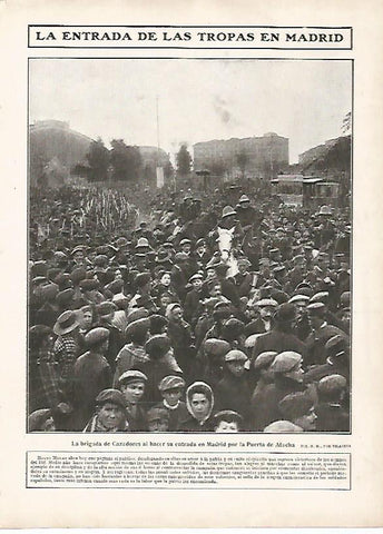 LAMINA 11651: La entrada de las tropas en Madrid