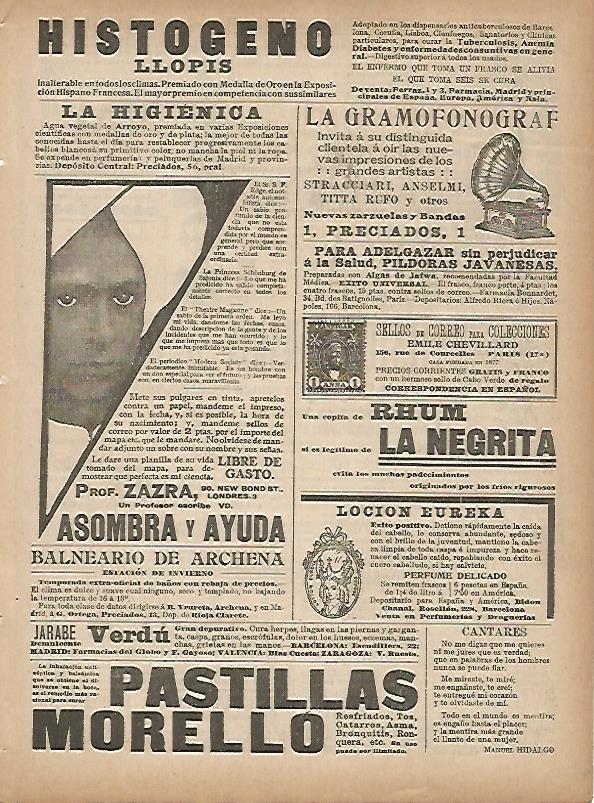 LAMINA 11658: Publicidad de La Gramofonograf