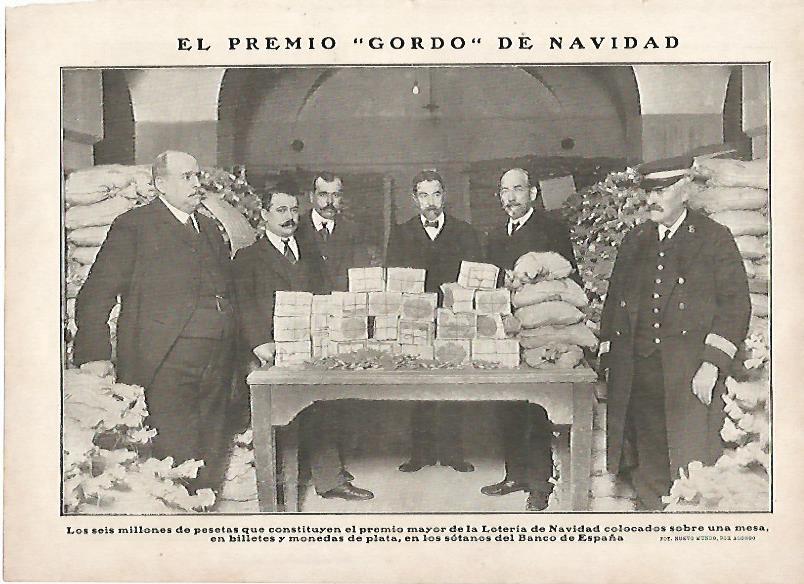 LAMINA 11696: El premio gordo de Navidad