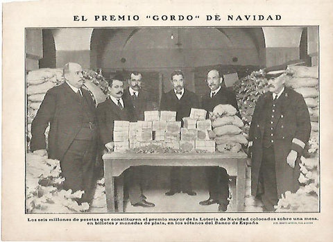 LAMINA 11696: El premio gordo de Navidad