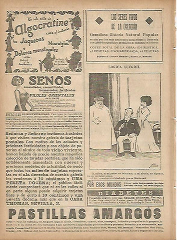 LAMINA 11700: Publicidad de Algocratine