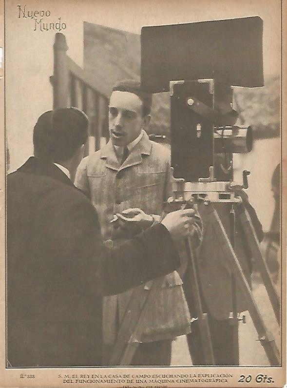 LAMINA 11707: Alfonso XIII en la Casa de Campo