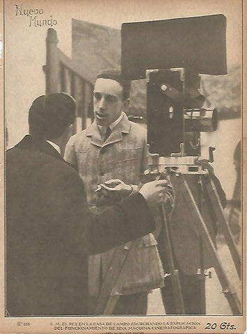 LAMINA 11707: Alfonso XIII en la Casa de Campo