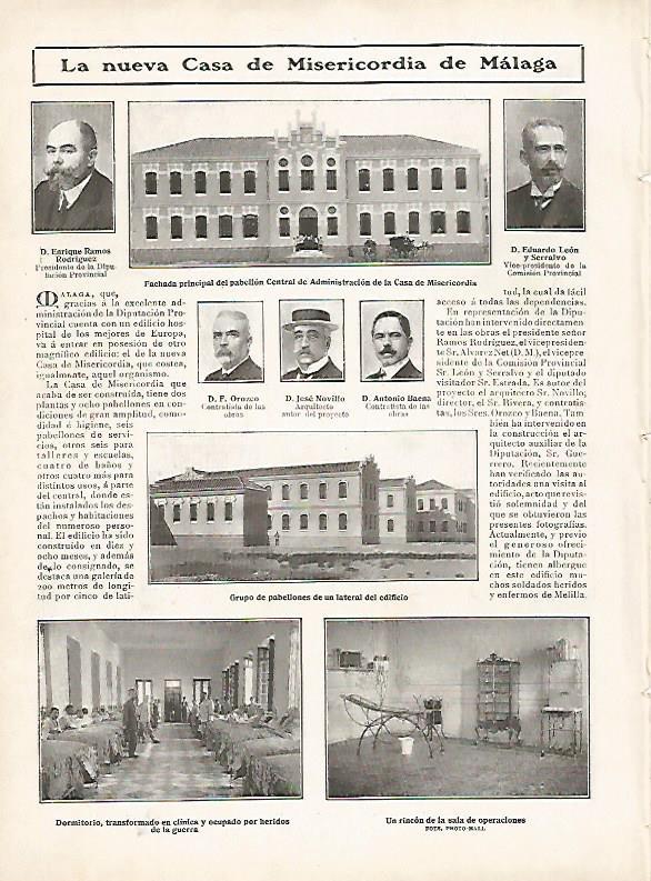 LAMINA 11709: La nueva Casa de Misericordia de Malaga