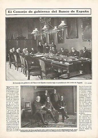 LAMINA 11737: El Consejo de gobierno del Banco de España