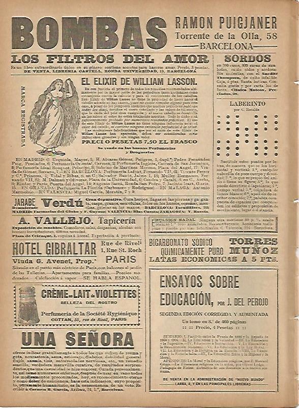LAMINA 11742: Publicidad de El Elixir de William Lasson